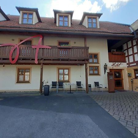 Hotel Das Rot Burgkunstadt Exterior foto